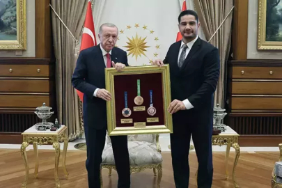 Cumhurbaşkanı Erdoğan, Taha Akgül'ü kabul etti