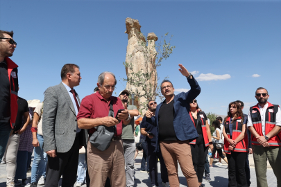 UNESCO Türkiye Milli Komisyonu, Kapadokya'da incelemede bulundu