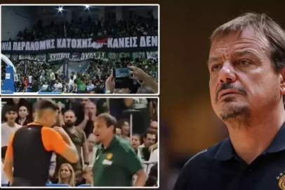 Ergin Ataman'dan Panathinaikos-Maccabi maçında açılan pankartla ilgili açıklama: