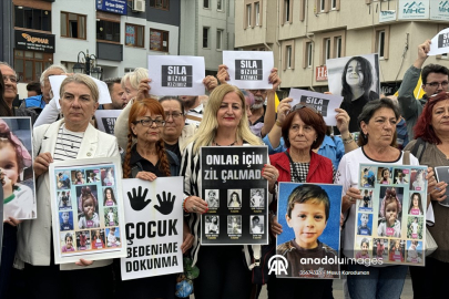 Narin ve Sıla bebek için protesto