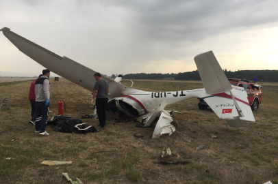 Bursa'da eğitim  uçağı düştü: iki pilot öldü