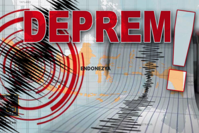 Endonezya'da 6,1 büyüklüğünde deprem