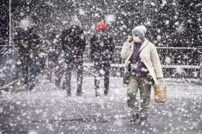 Kar geliyor  Sıcaklık 12 derece düşecek