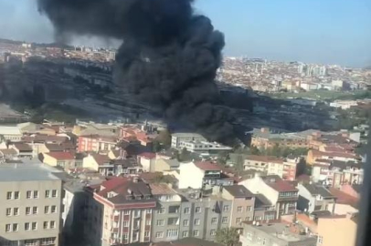 İstanbul'da korkutan yangın