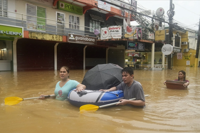 Filipinler'de tropik fırtına can aldı: 7 ölü