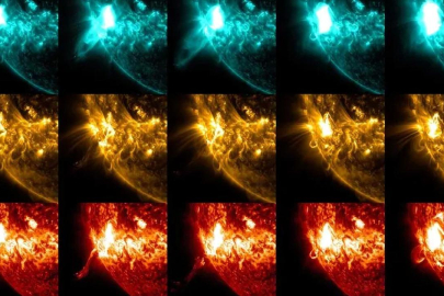 NASA Güneş'te bir patlamayı daha görüntüledi