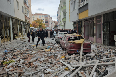 ÇORUM'DA PATLAMA:  ÖLÜ VE YARALILAR VAR