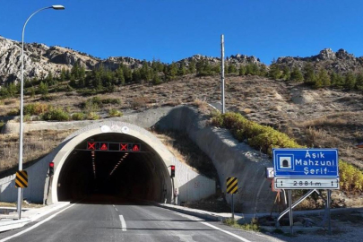 Aşık Mahzuni Şerif Tüneli yarın açılıyor