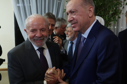 Erdoğan, Brezilya Devlet Başkanı Lula da Silva ile görüştü