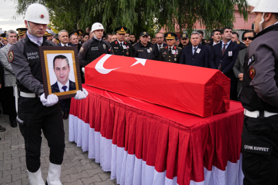 Şehit polis Mehmet Tozun son yolculuğuna uğurlandı