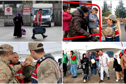 Türkiye'deki Suriyeliler ülkelerine dönüyor