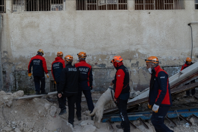 AFAD, Sednaya'da arama kurtarma çalışmalarına başladı