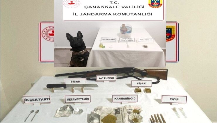Çanakkale’de Uyuşturucu Operasyonu: 13 Gözaltı, 4 Tutuklama