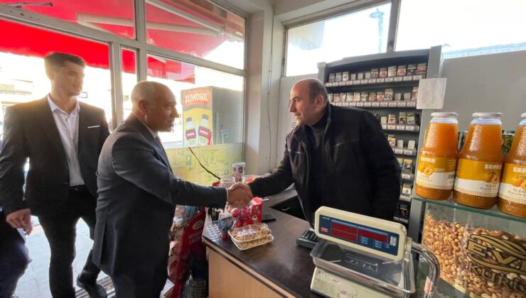 MHP Van İl Başkanı Güngöralp’ten Gürpınar Esnafına Ziyaret