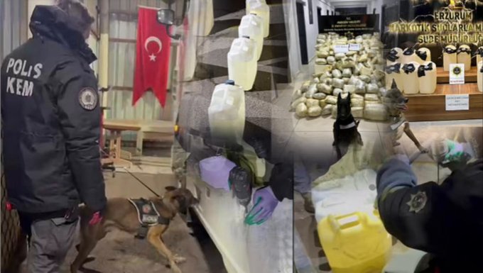 Mersin ve Erzurum’da Uyuşturucu Operasyonu: Yüklü Miktarda Metamfetamin ve Skunk Ele Geçirildi