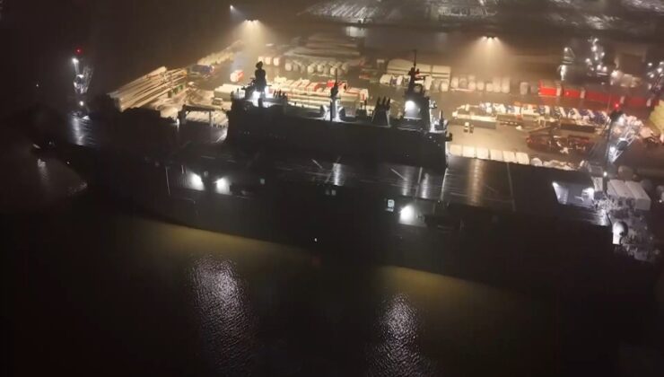 TCG Anadolu, ‘Steadfast Dart-26 Tatbikatı’ İçin Almanya’ya Ulaştı