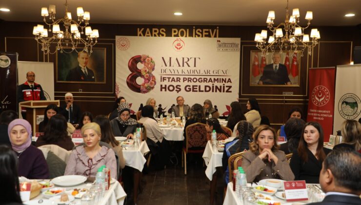 Kars’ta 8 Mart Dünya Kadınlar Günü’nde Anlamlı İftar Buluşması