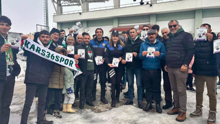 Kars’ta “Kadına Şiddete Hayır” Farkındalığı