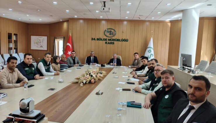 DSİ Genel Müdür Yardımcısı Faruk Fıratoğlu’ndan Kars DSİ 24. Bölge Müdürlüğü’ne Ziyaret