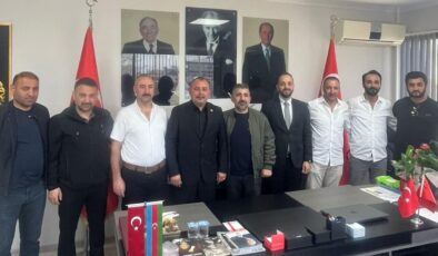 Serhat Kars Derneği’nden MHP Darıca İlçe Başkanı Ağbaba’ya Hayırlı Olsun Ziyareti