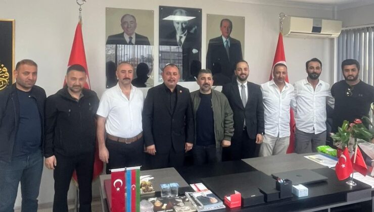 Serhat Kars Derneği’nden MHP Darıca İlçe Başkanı Ağbaba’ya Hayırlı Olsun Ziyareti