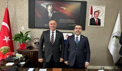 Milletvekili Adem Çalkın’dan Fuat Arslan’a Tebrik Ziyareti