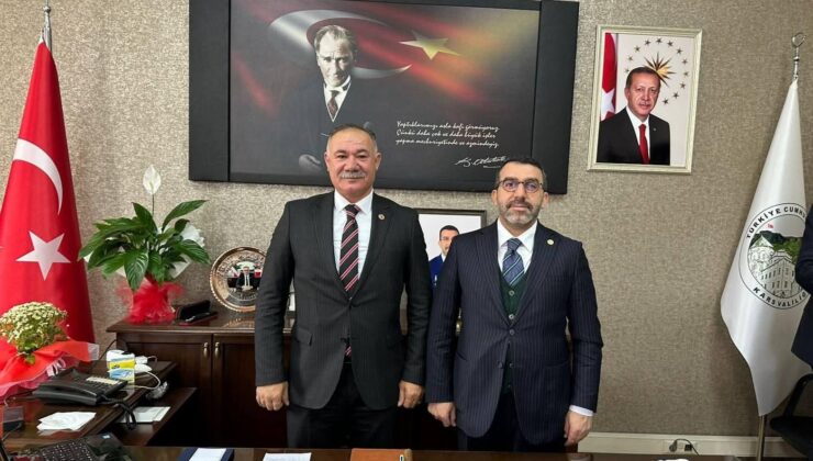 Milletvekili Adem Çalkın’dan Fuat Arslan’a Tebrik Ziyareti