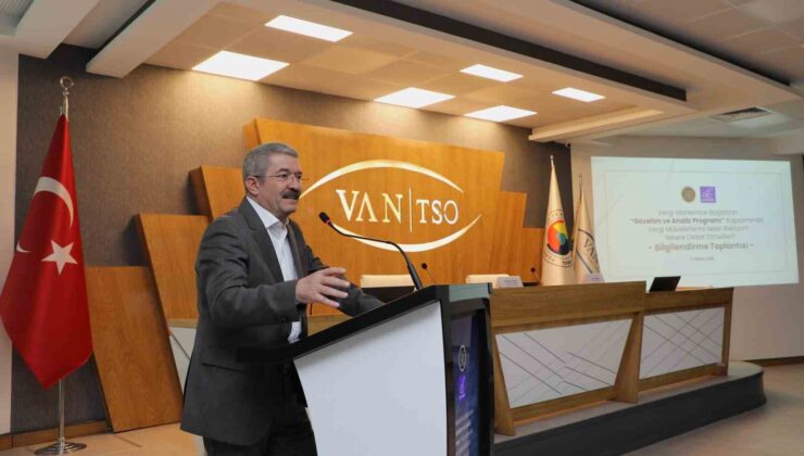 Van TSO’da “Gözetim ve Analiz Programı” toplantısı düzenlendi