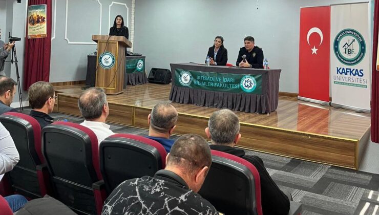 Kars İl Emniyet Müdür Yardımcısı Dr. Alptekin Aslantaş, söyleşi gerçekleştirdi