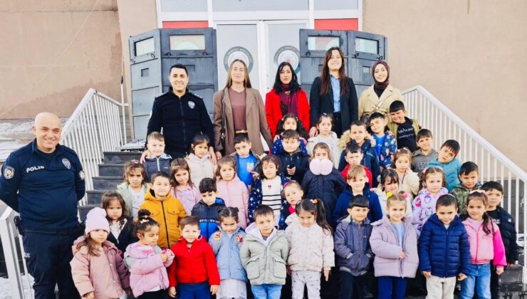 Akyaka’da Miniklere Polislik Mesleği Tanıtıldı