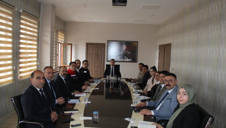 Selim’de Nisan Ayı İlçe İdare Şube Başkanları Toplantısı Yapıldı