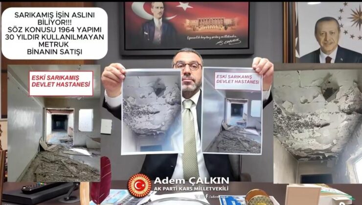 Milletvekili Adem Çalkın’dan Sarıkamış Hastane Binası Tartışmalarına Yanıt