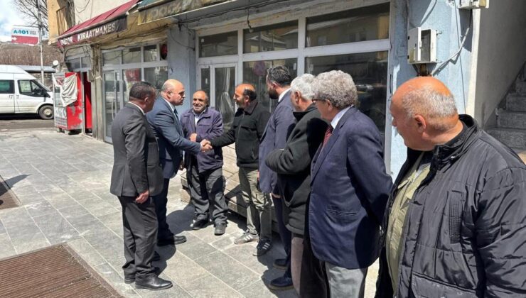 Digor’da AK Parti Kars İl Başkanı Muammer Sancar’a Yoğun İlgi