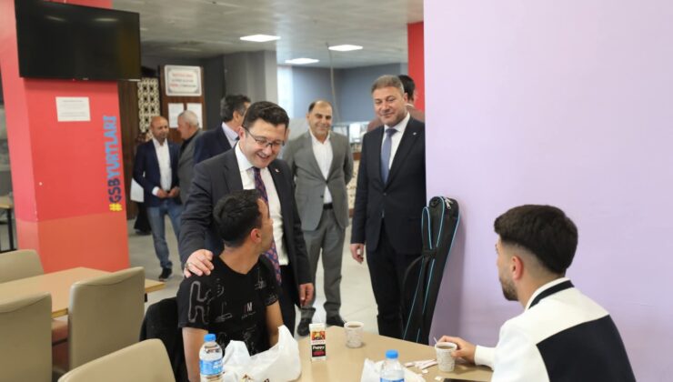 KYK Genel Müdür Yardımcısı Özdemir’den Van’daki Öğrenci Yurduna Ziyaret