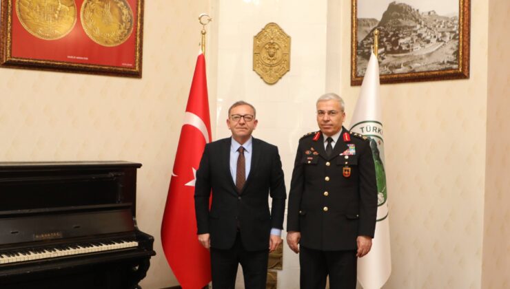 Tümgeneral Şakir Uslu’dan Kars Valisi Ziya Polat’a Ziyaret