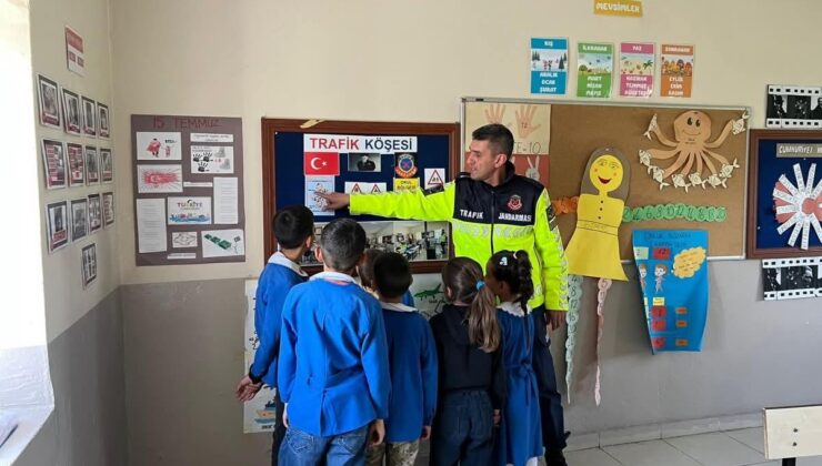 Akyaka’da Miniklere Trafik Bilinci Aşılandı