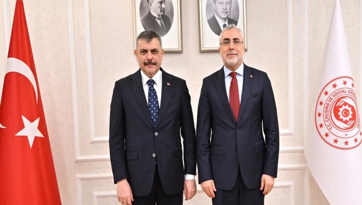 İçişleri Bakanı Mustafa Çiftçi’den Bakan Işıkhan’a Ziyaret: Çalışma Hayatı Ve Refah Odaklı Görüşme