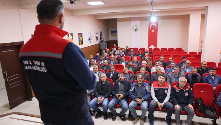 Kars’ta üreticilere tasarruflu sulama ve kırsal kalkınma destekleri anlatıldı