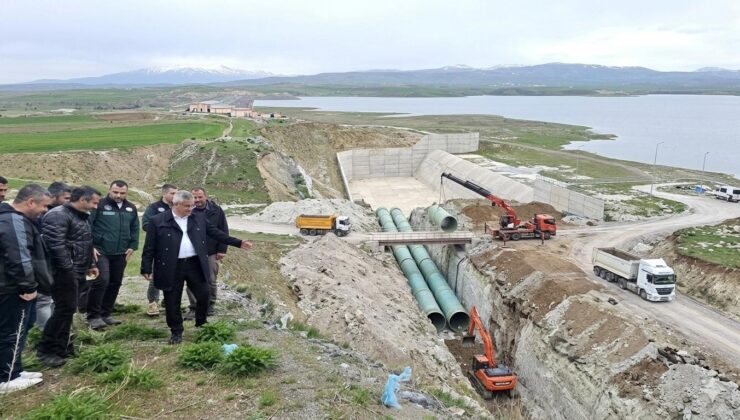DSİ 24. Bölge Müdürü Kotan Sahaya İndi: Kars Barajı Sulama Projesinde Dev Adım