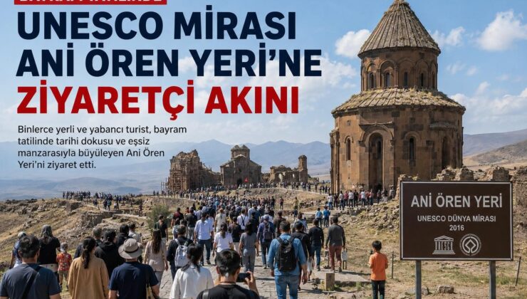 Kars’ın Tarihi İncisi Ani Ören Yeri’nde Bayram Yoğunluğu