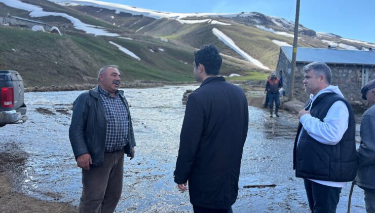 Susuz’da Taşkın Alarmı: Kaymakam Tutal Sahada İncelemelerde Bulundu