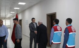 ​Selim’de Bayramlaşma Mesaisi: Kaymakam Semiz Personelle Bir Araya Geldi