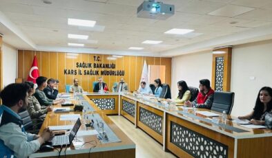 Kars’ta Afet ve Acil Durumlara Yönelik Masa Başı Tatbikat Gerçekleştirildi