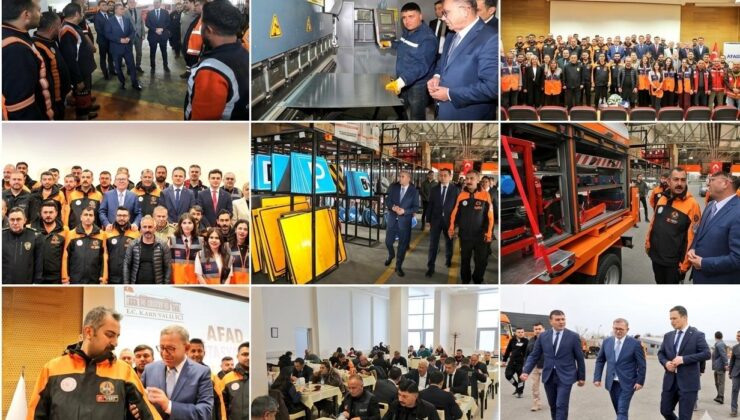 Vali Ziya Polat, Karayolları Karakurt ekibi arma törenine katıldı