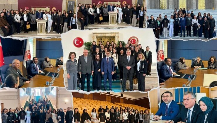 AK Parti Kars Milletvekili Adem Çalkın, Öğrencileri TBMM’de Ağırladı
