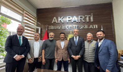 KÜTAHYA SİMAV AK PARTİ İLÇE TEŞKİLATINDA BAYRAMLAŞMA COŞKUSU