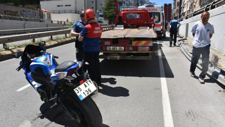 İzmir Konak’ta Trafik Kazası: Motosiklet Sürücüsü Yaşamını Yitirdi