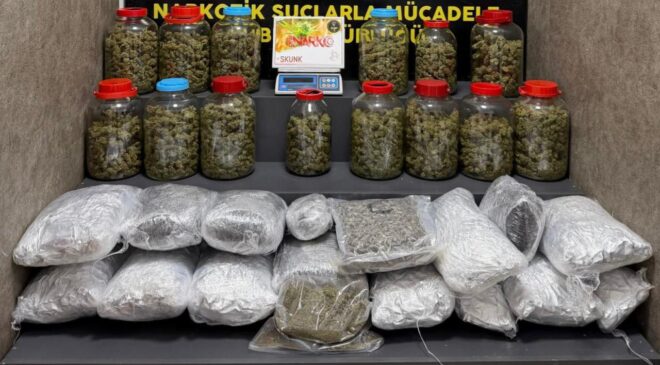 İzmir’de Dev Uyuşturucu Operasyonu: 60 Kilo Madde Ele Geçirildi