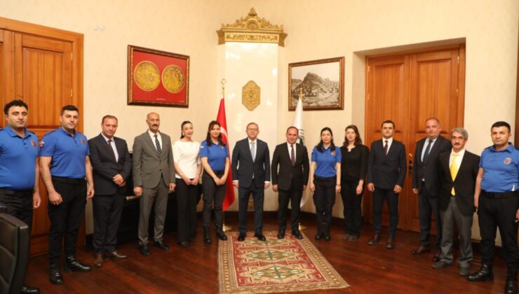 Vali Ziya Polat, Ceza İnfaz Personelini Ağırladı