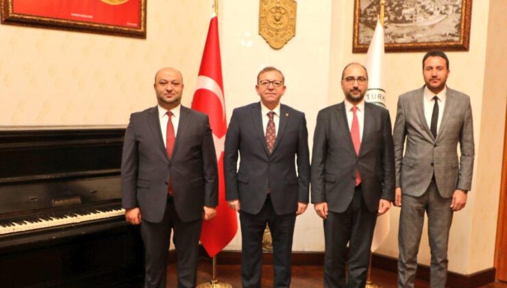 Kars Valisi Ziya Polat, İletişim Başkanlığı ve Basın İlan Kurumu Yetkililerini Kabul Etti